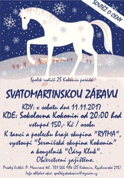 Svatomartinská zábava 11.11.2017