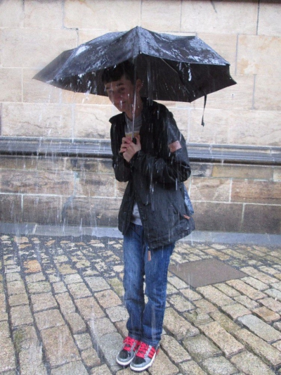 Deštivá Praha