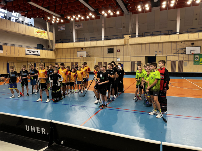 Okresní kolo florbalového turnaje