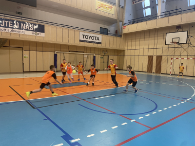 Školní liga v házené