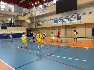 Školní liga v házené