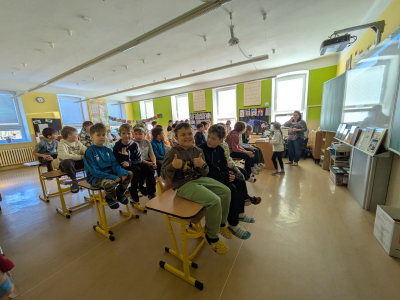 Noc s Andersenem na naší škole