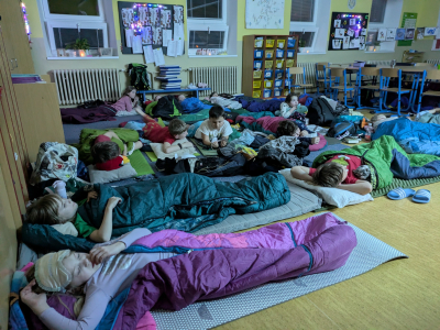 Noc s Andersenem na naší škole